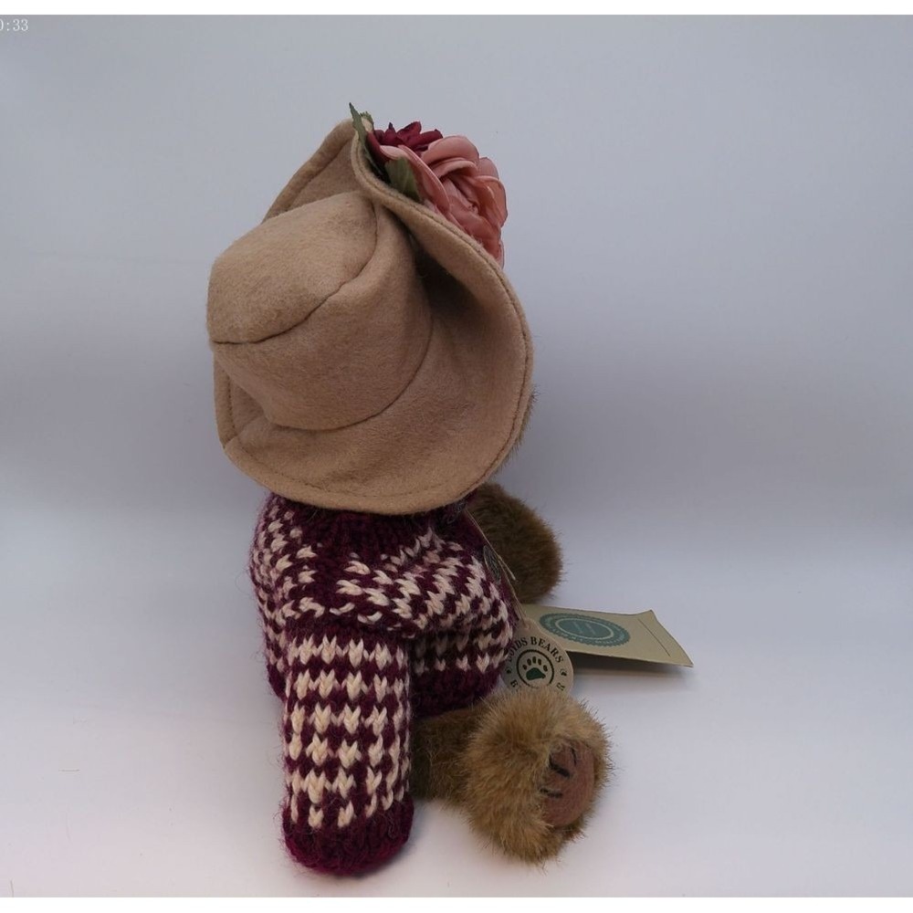 Boyds Bears Plush Sally Quignappel Jointed Retired Best Dressed Bear - Picture 4 of 8
